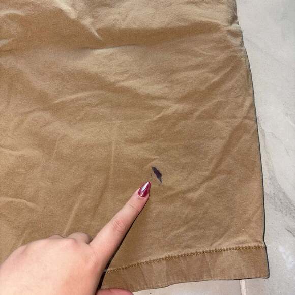 Hollister Men's Chino Khaki Flat Front Shorts W 30 - Picture 4 of 4